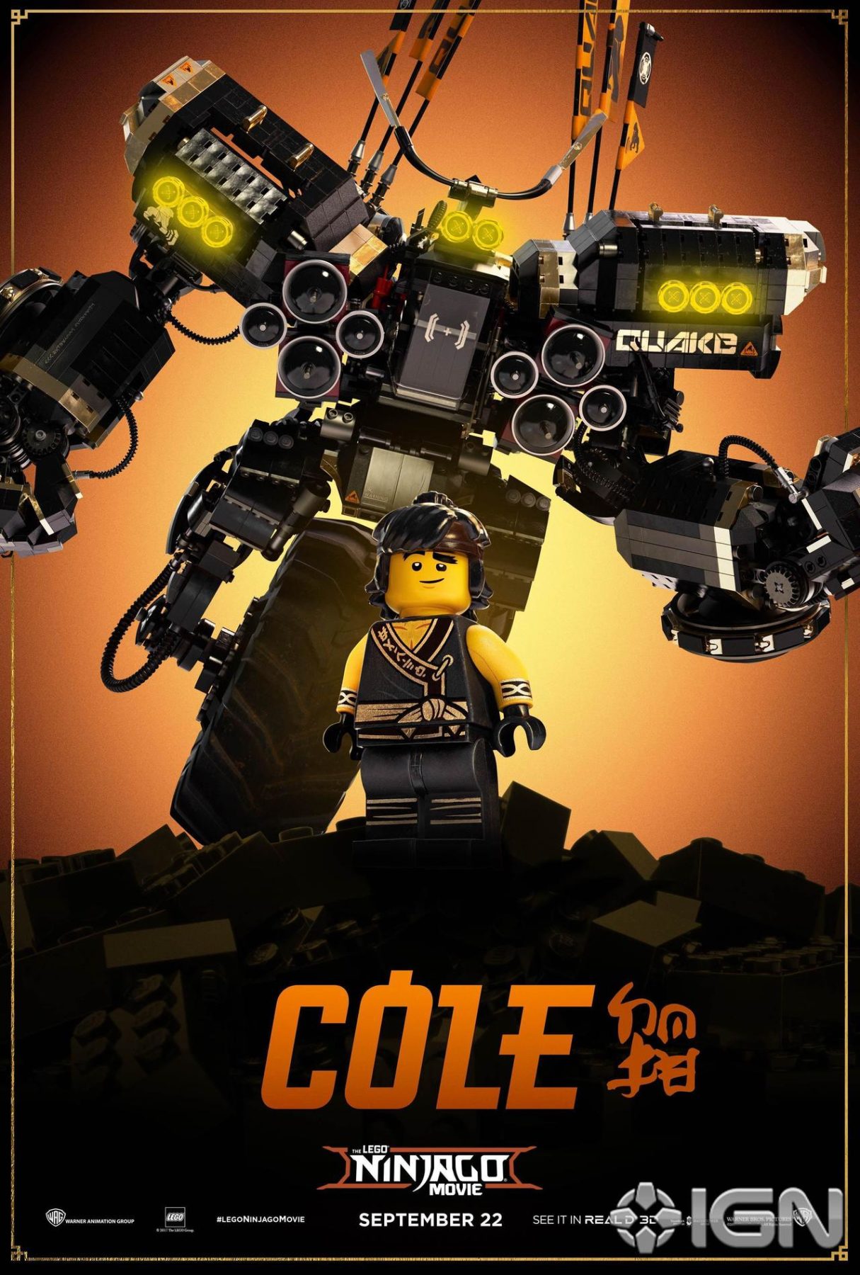 LEGO Ninjago Movie character posters w2 (2)