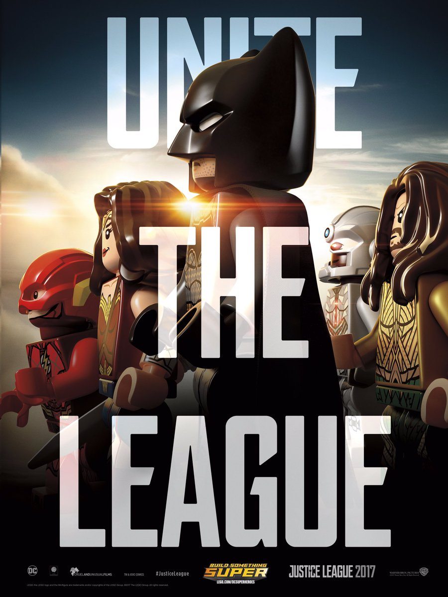 Justice League movie poster gets the LEGO treatment