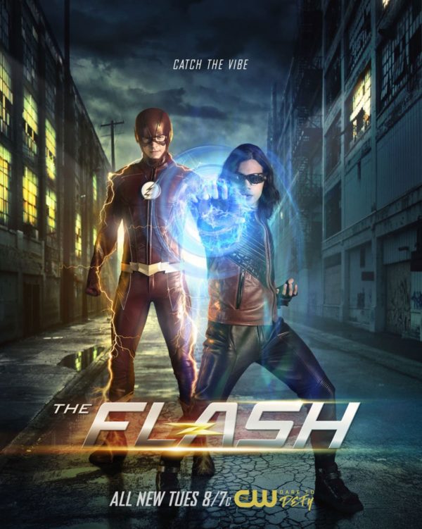 Spiksplinternieuw Catch the Vibe' with a new poster for The Flash Season 4 XH-94