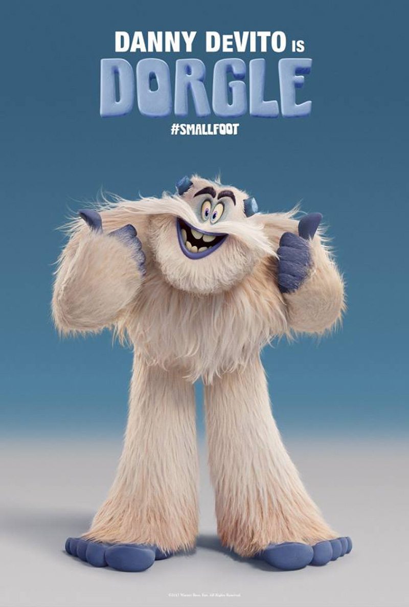 First trailer and character posters for animated adventure Smallfoot