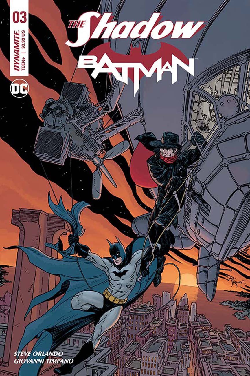 NEAR MINT DYNAMITE & DC COMICS SHADOW # 3 BATMAN