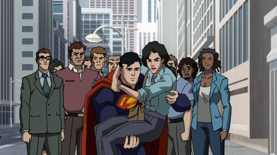 First-look image from The Death of Superman animated movie