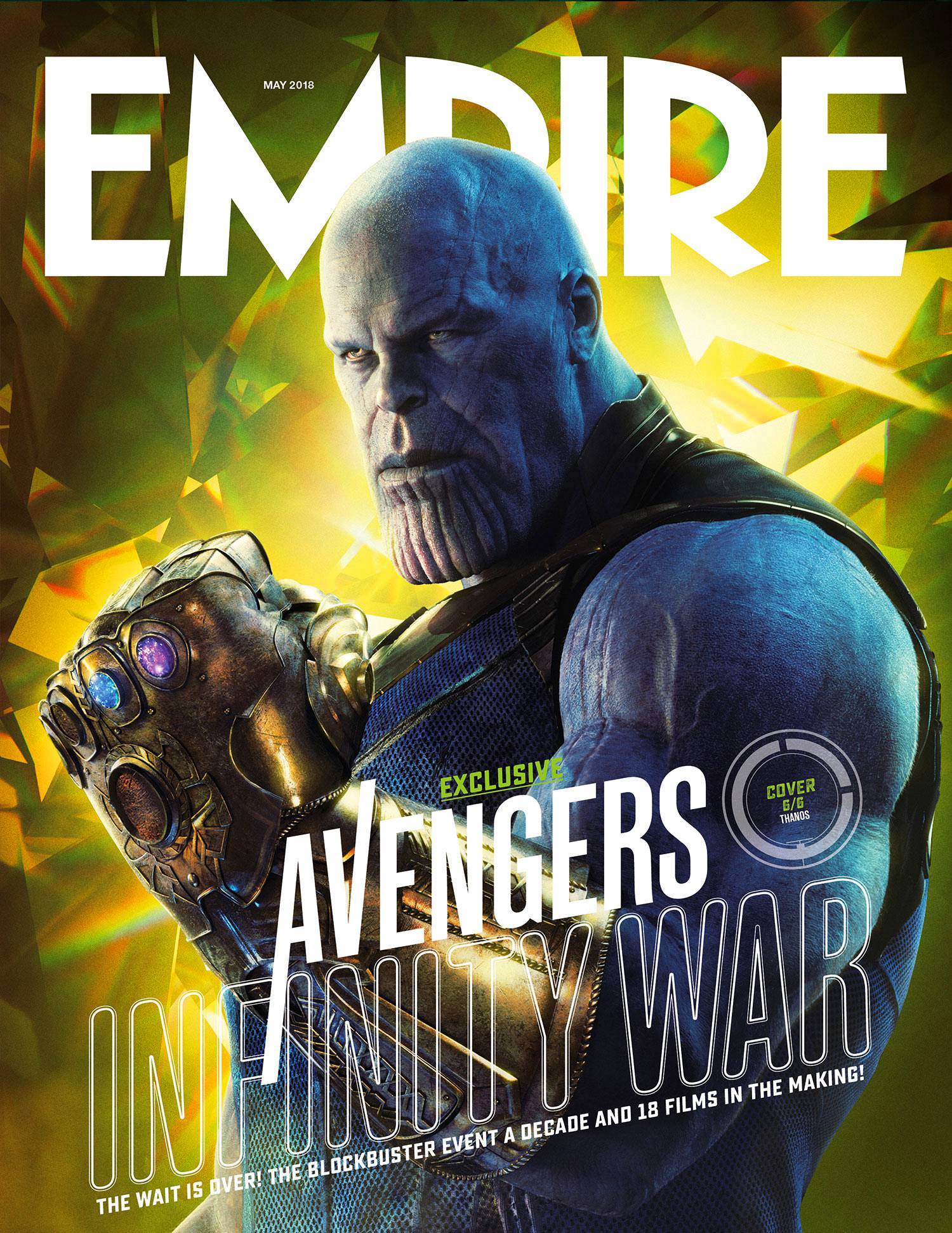 Avengers: Infinity War cast showcased on new Empire 