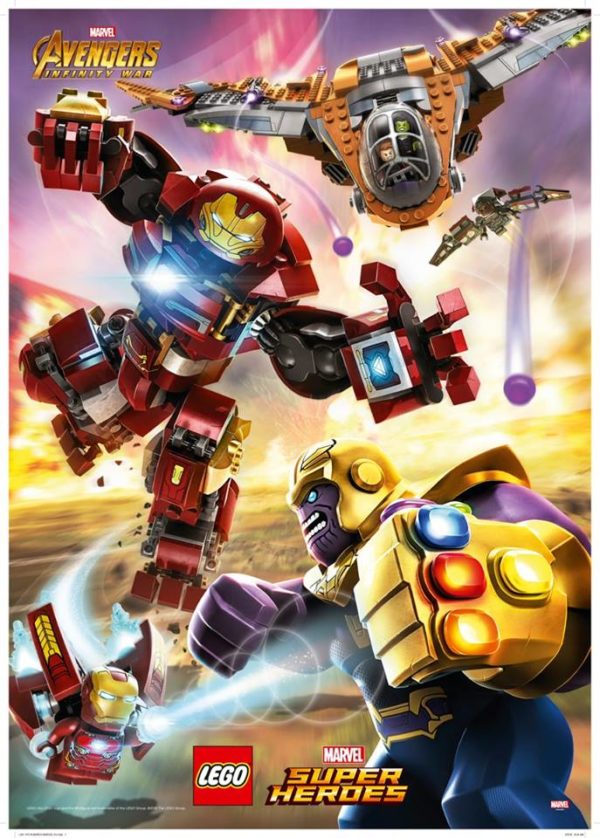 Marvels Avengers Infinity War Gets A Lego Poster