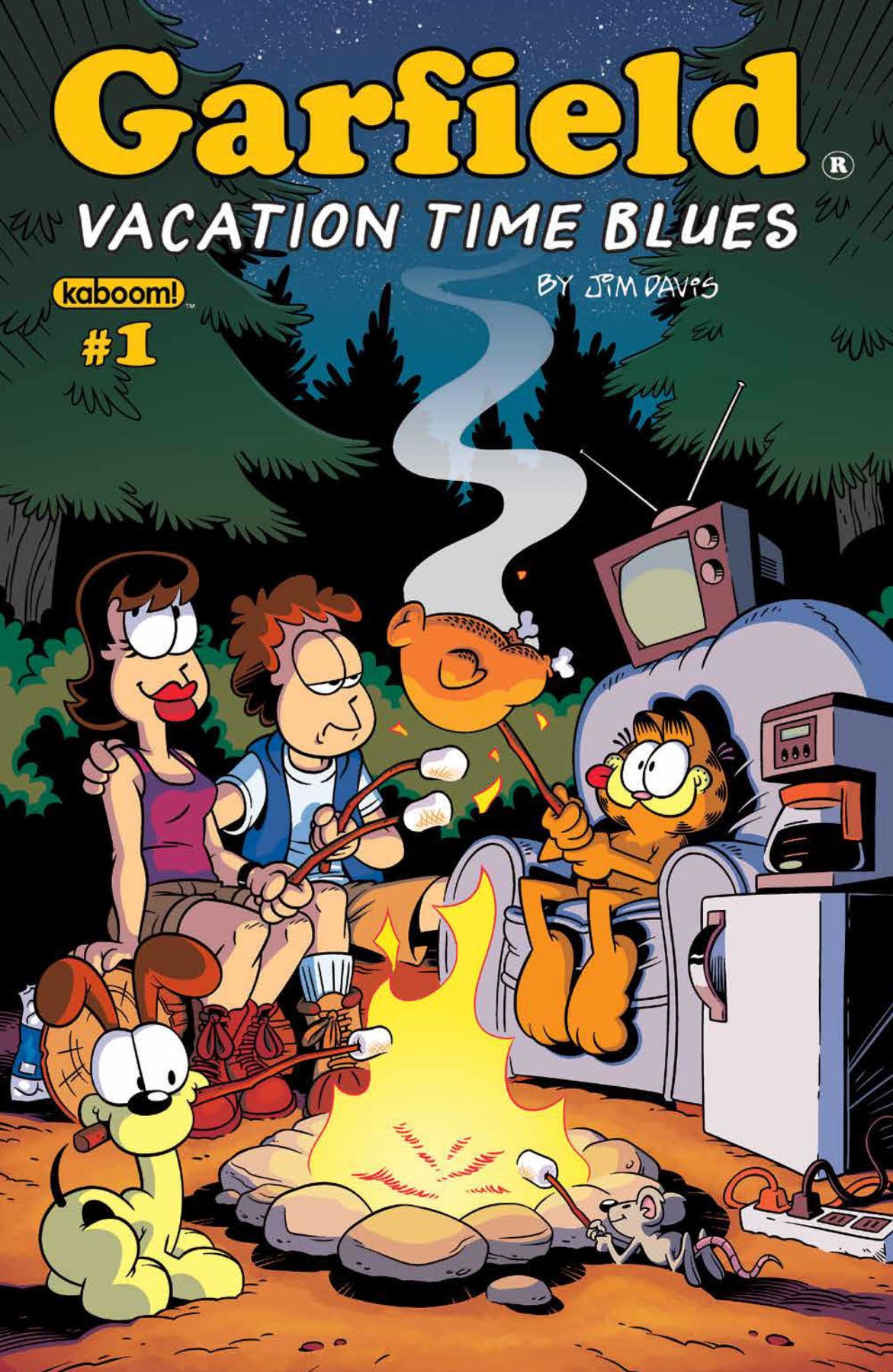 Preview of Garfield Vacation Time Blues  Flickering Myth
