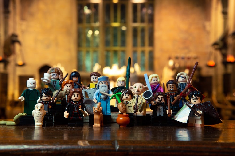 McGranitt Piton Lego Harry Potter minifigures  Voldemort