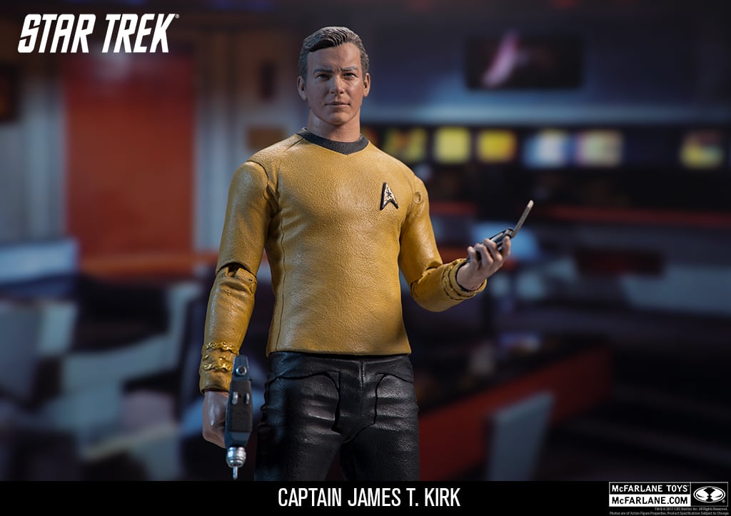 McFarlane Toys Captain Jean-Luc Picard Star Trek Action Figure Series 1 7-Inch 