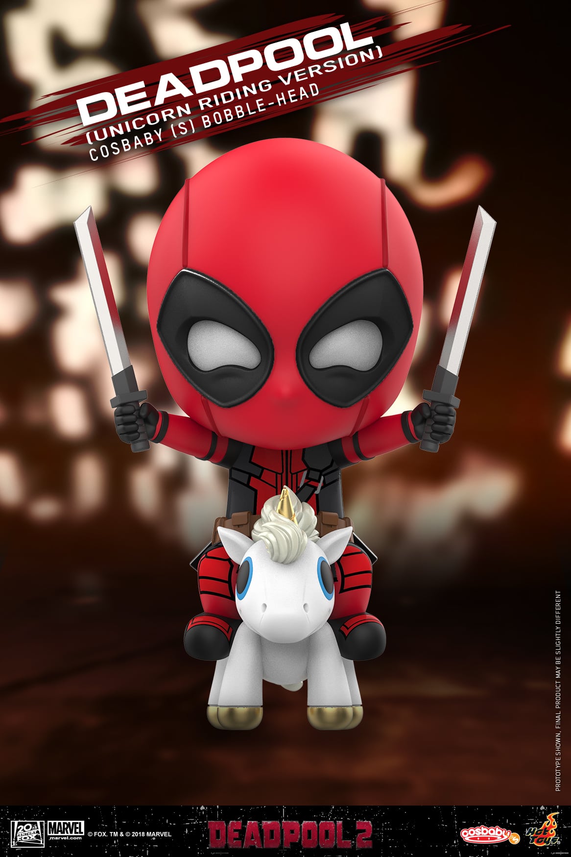 Hot Toys unveils a new wave of Deadpool Cosbaby Bobble 