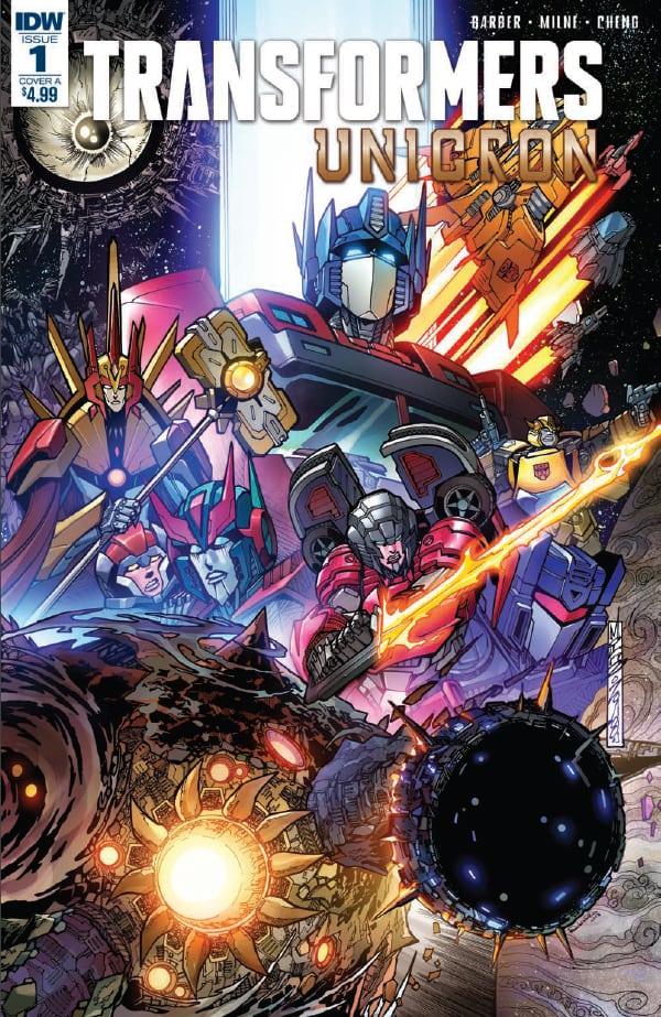 Preview of Transformers: Unicron #1
