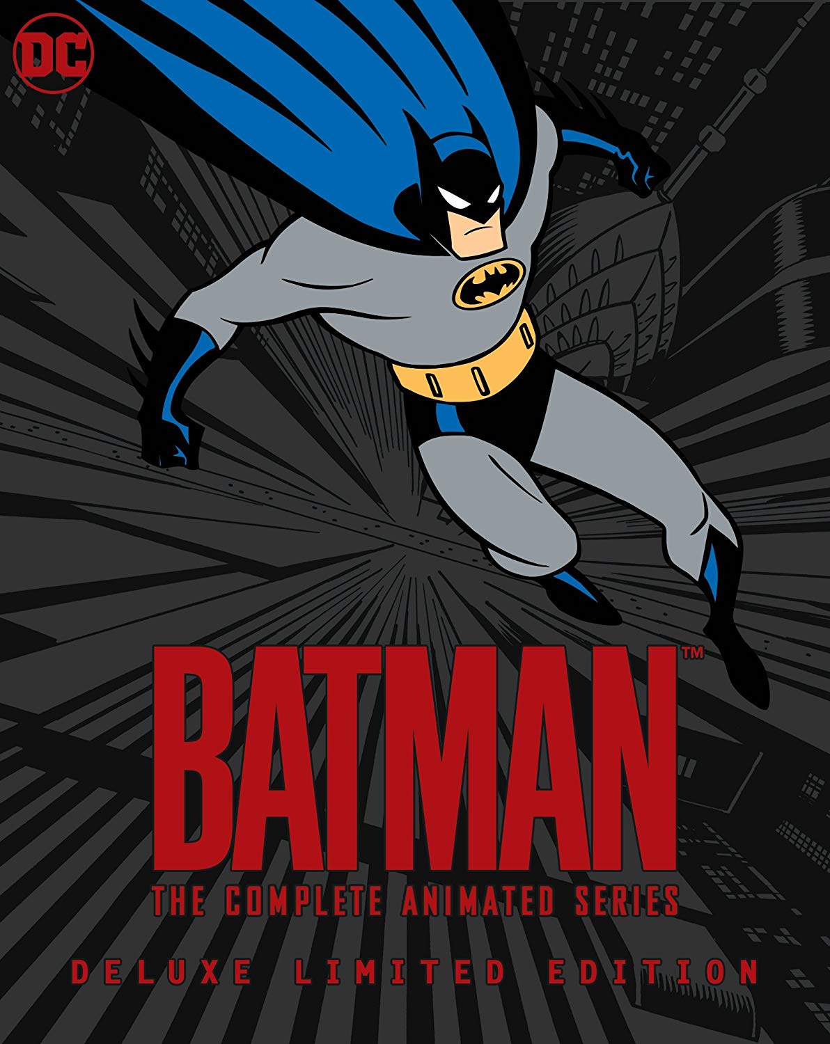 Batman: The Complete Animated Series Deluxe Limited Edition Blu-ray artwork  revealed