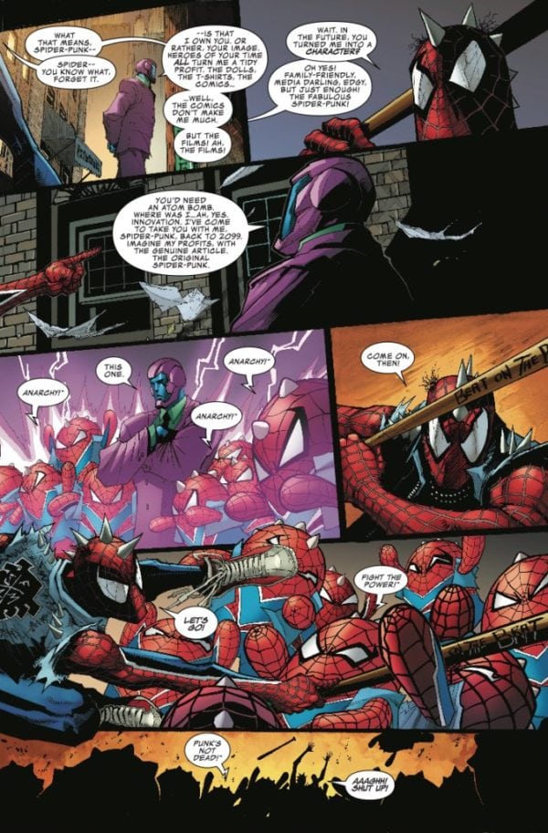 Spider-Punk return in preview of Edge of Spider-Geddon #1 