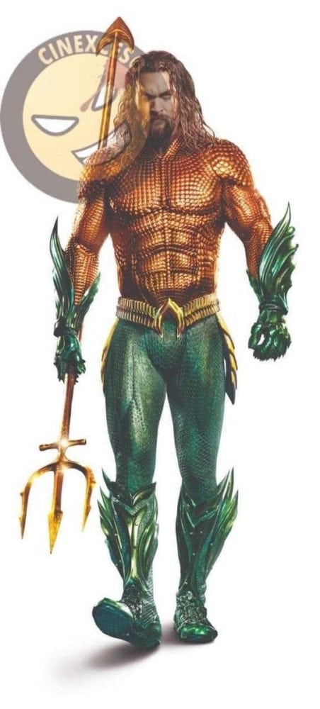 Aquaman promo art features Black Manta, Mera, and the 