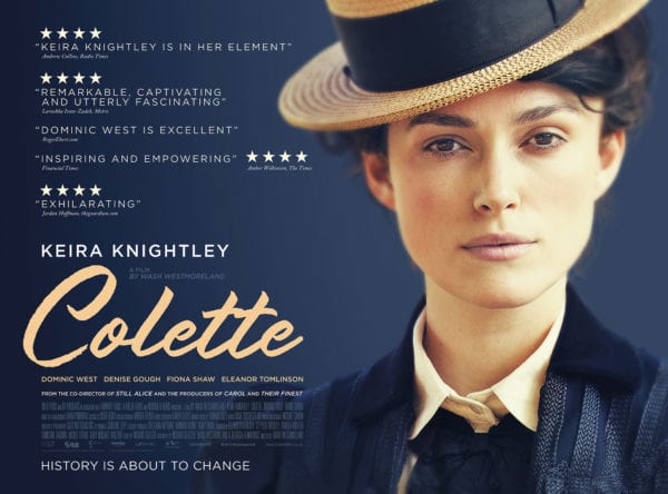 New trailer and poster for Colette starring Keira Knightley