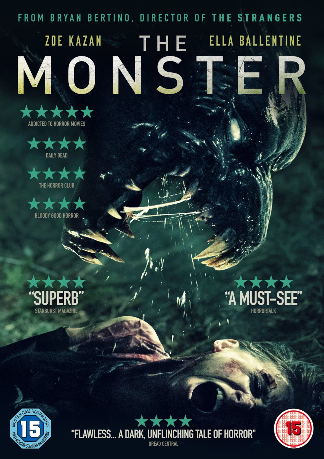 Trailer, poster and images for horror The Monster