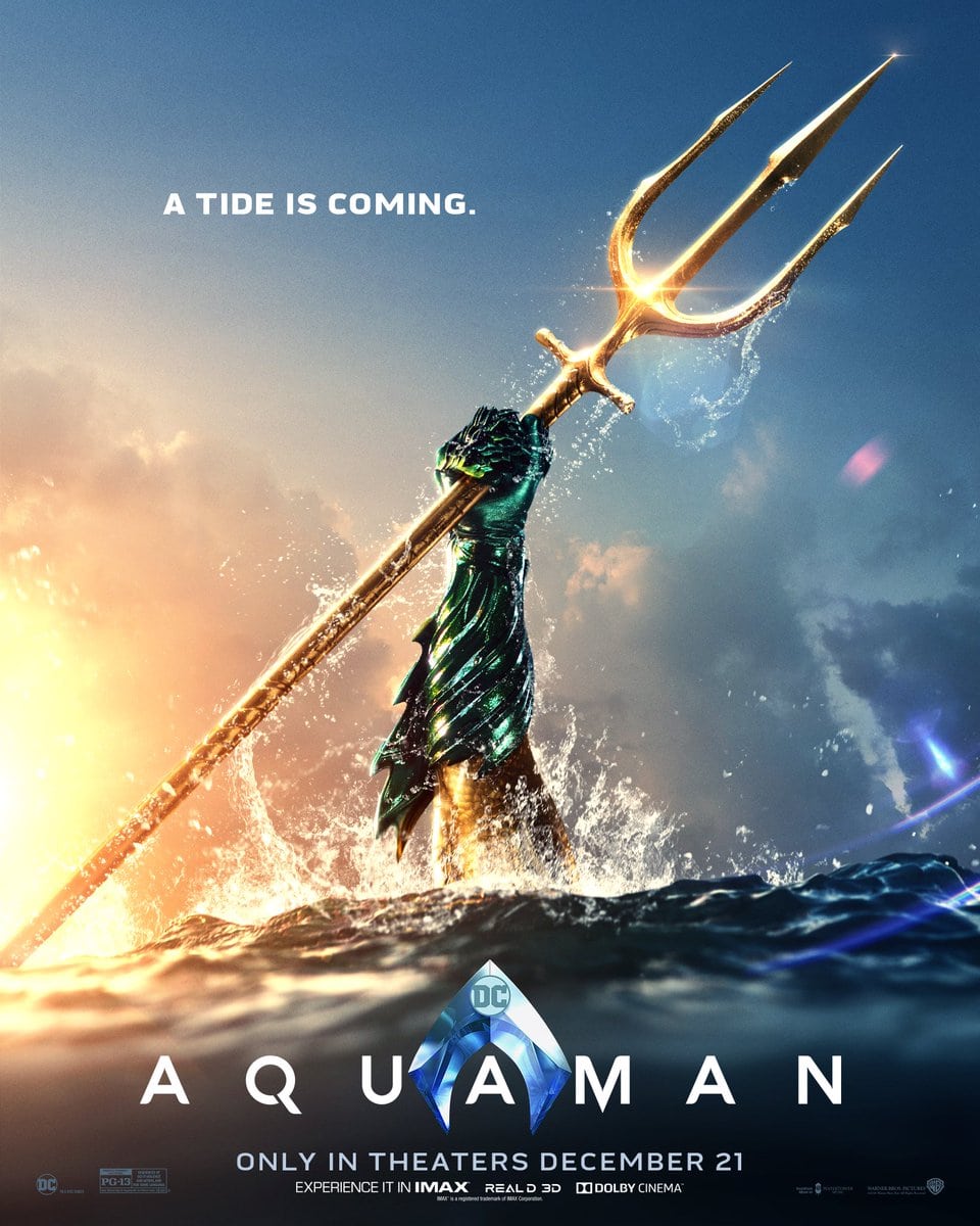 James Wan reveals new Aquaman poster, teases new trailer 
