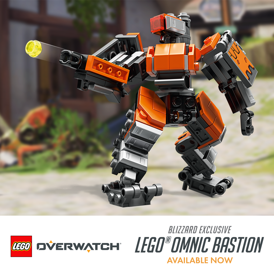Limited edition LEGO Overwatch Omnic Bastion available now1080 x 1080