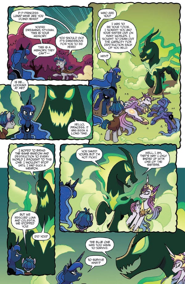 Preview of My Little Pony: Nightmare Knights #1 