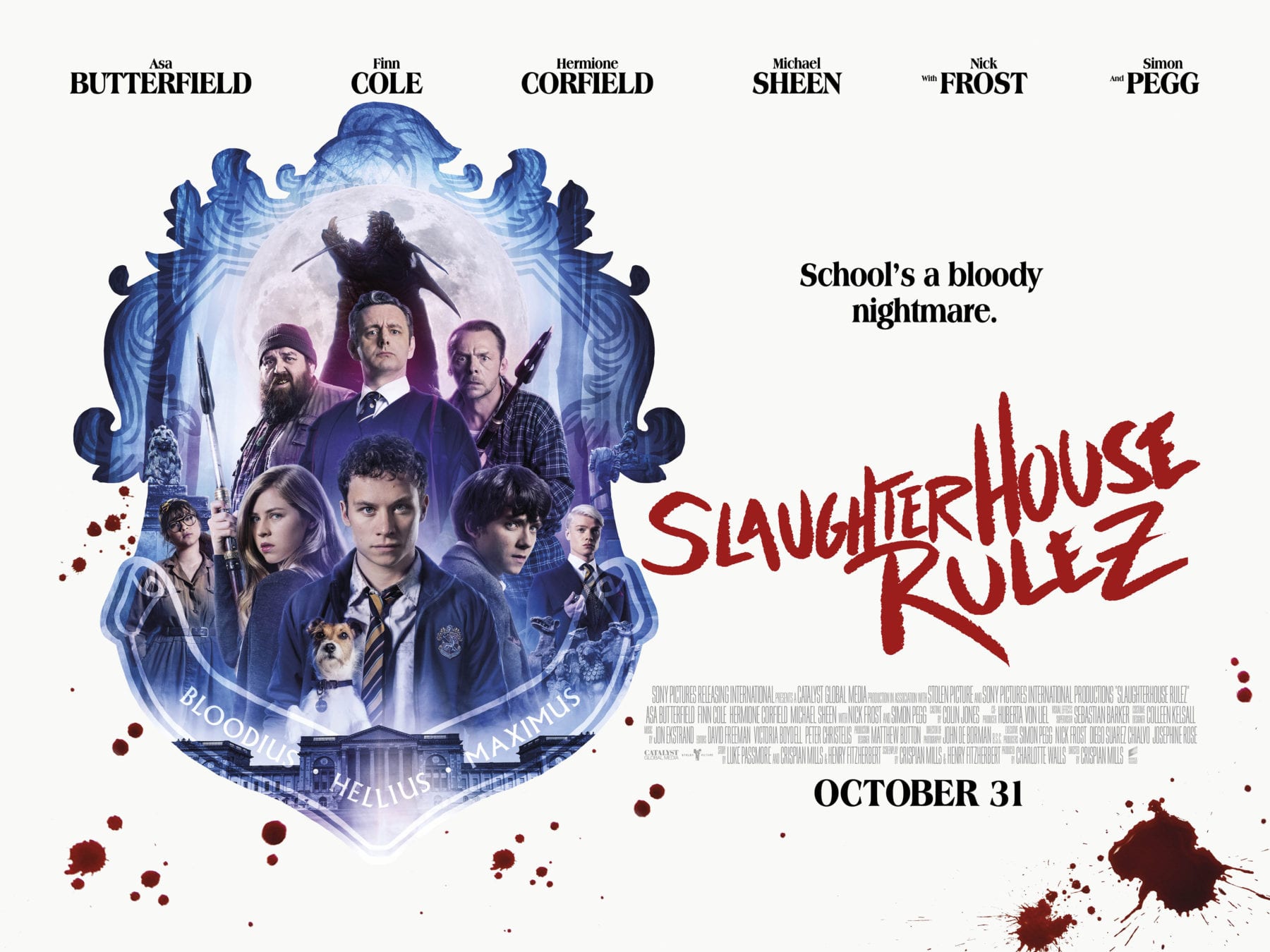 Meet the cast of Slaughterhouse Rulez in new promos for 
