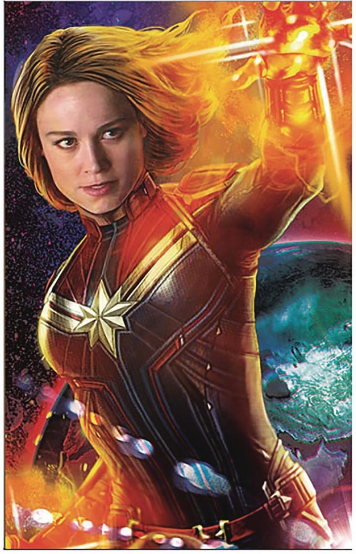 Captain Marvel gets two new promotional posters