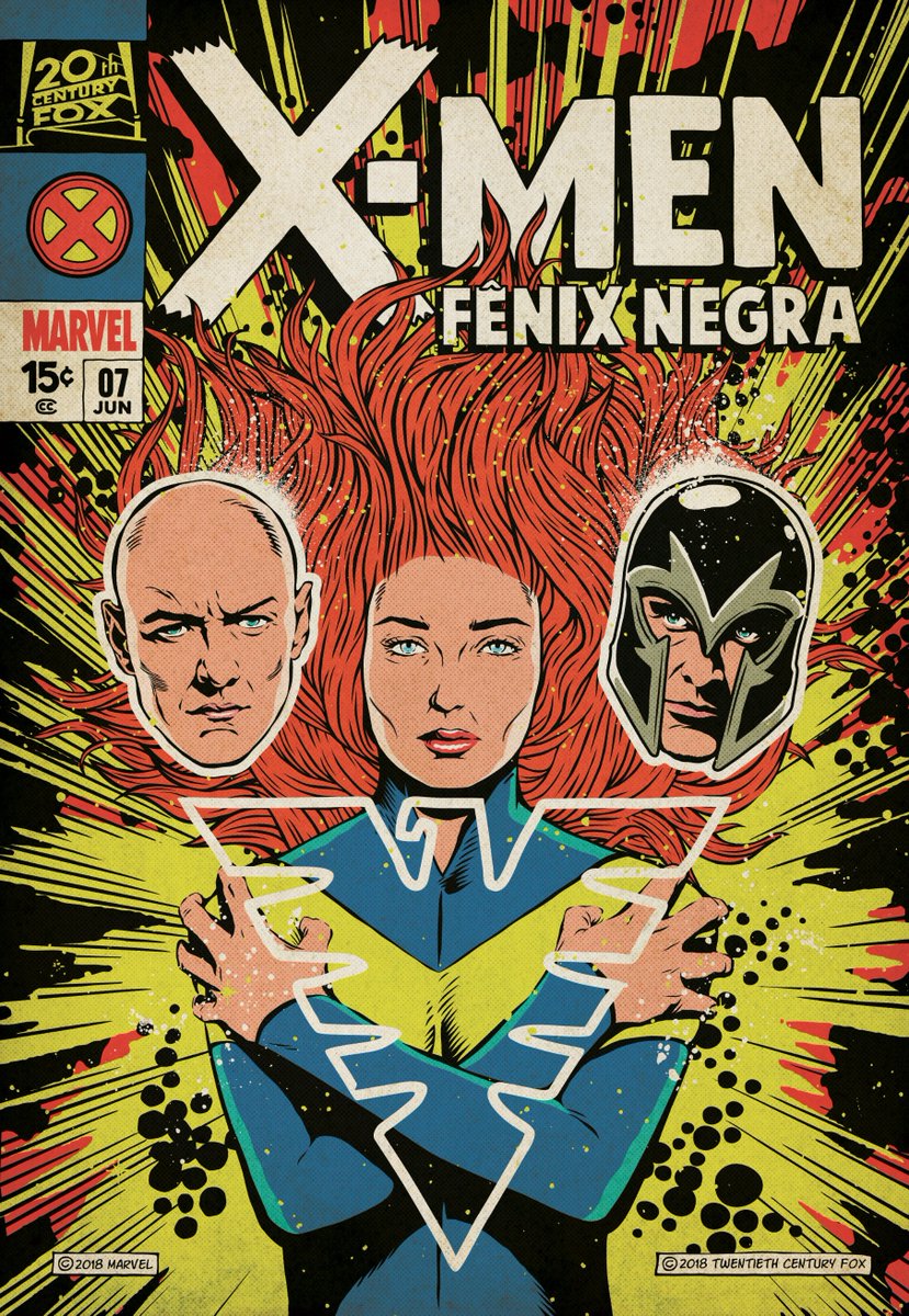 X Men Dark Phoenix Gets A Comic Inspired Poster From Ccxp