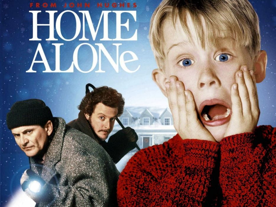 2. "Home Alone" Christmas Nail Design - wide 6