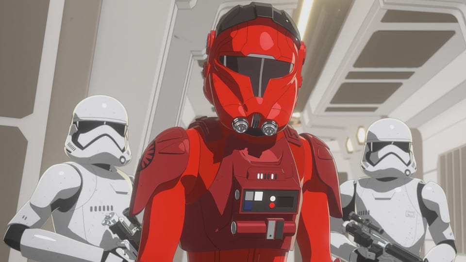 Modish Kompliment Fil Star Wars: Episode IX to introduce a new red Stormtrooper
