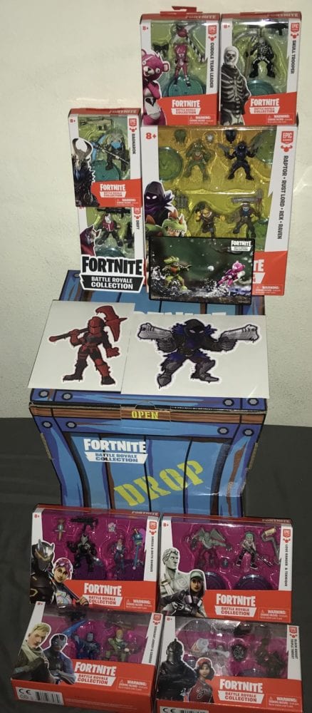 Moose Toys Launches Fortnite Battle Royale Mini Figures - mark rein epic games co founder commented we love the idea of giving fans the chance to build a huge collection of figures and forts at an awesome mini