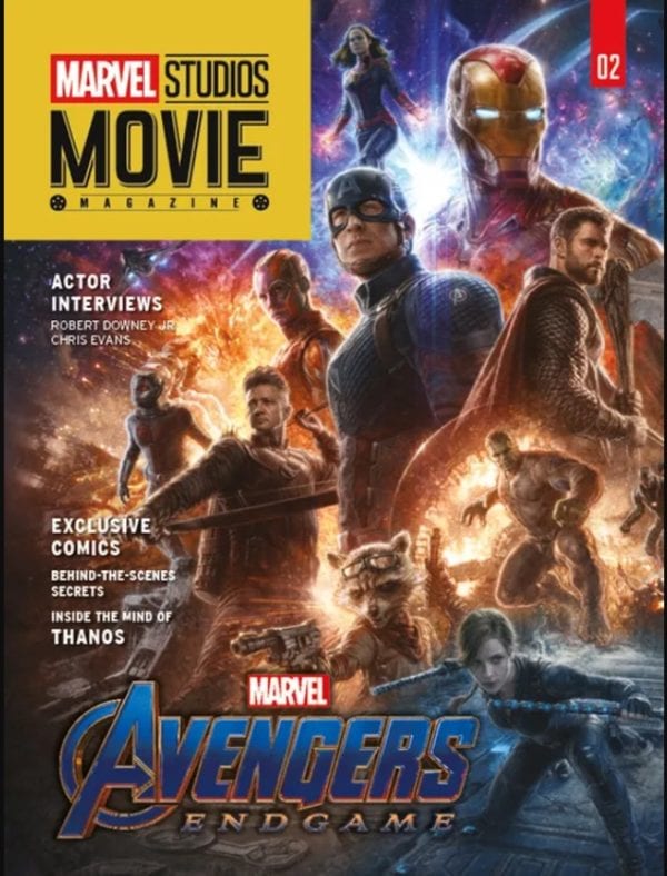 Avengers: Endgame promo art featured on new magazine cover 