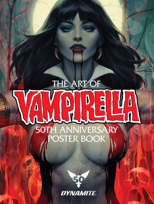 The Art of Vampirella 50th Anniversary Poster Book announced by Dynamite