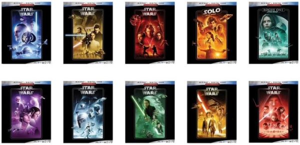 star wars movie collection dvd