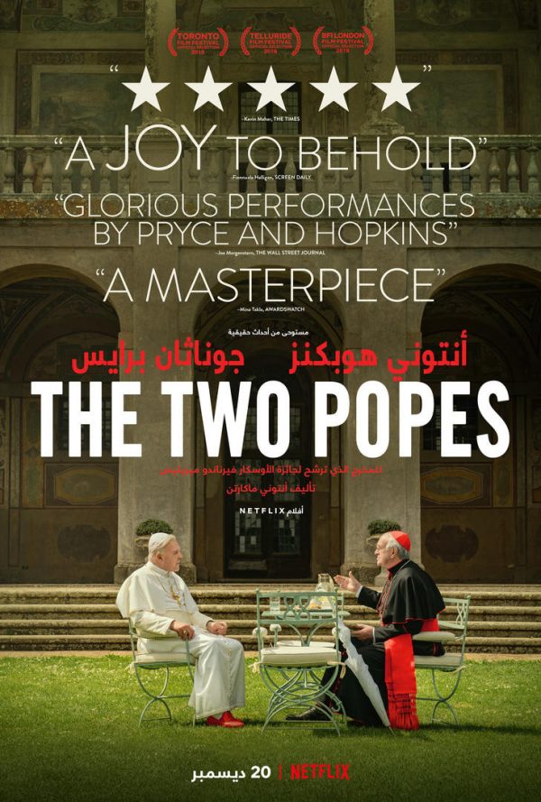 Image result for the two popes poster