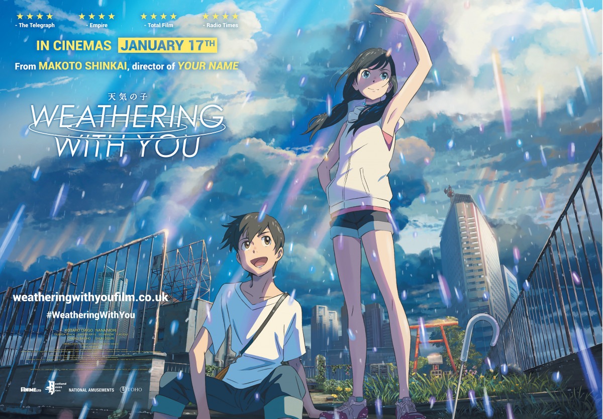 movie review weathering with you