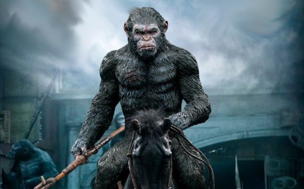 Dawn of the Planet of the Apes Caesar on Horseback collectible statue  unveiled by Star Ace Toys