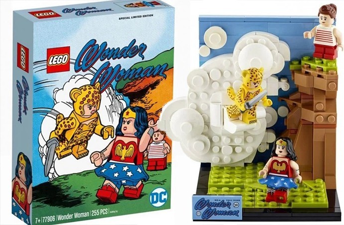 IN HAND LEGO DC Wonder Woman 77906 Limited Edition DC Comic Fandom! 