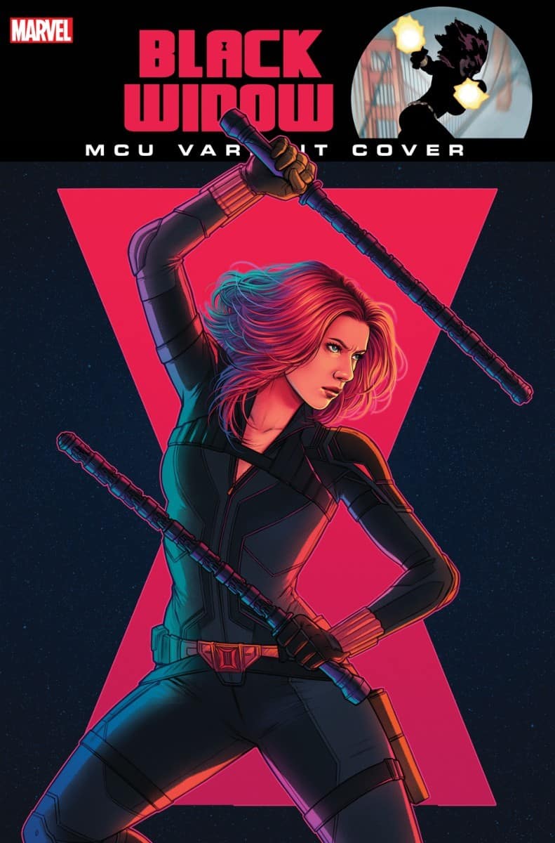 Marvel showcases Black Widow on MCU-inspired variant covers