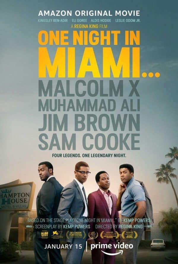Regina King's One Night in Miami gets a poster and trailer