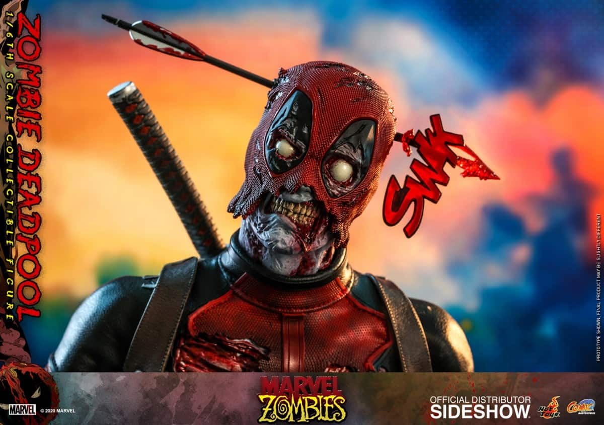 Marvel Zombies Deadpool Comic Book Masterpiece Series