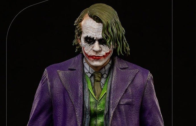 Iron Studios' new Joker statue from The Dark Knight ...