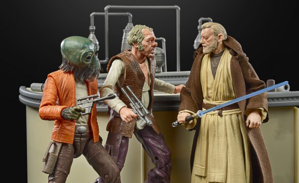 Evazan Ponda Baba and Obi-Wan Kenobi Action Figure for sale online Kenner Star Wars The Power of the Force: Cantina Showdown Dr 