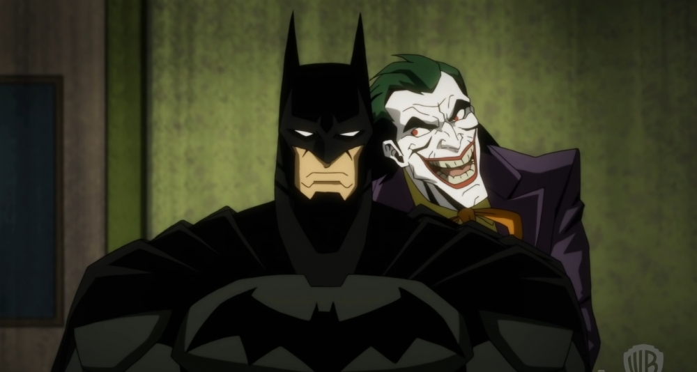 New clip from DC's Injustice animated movie featuring Batman, Joker and  Superman