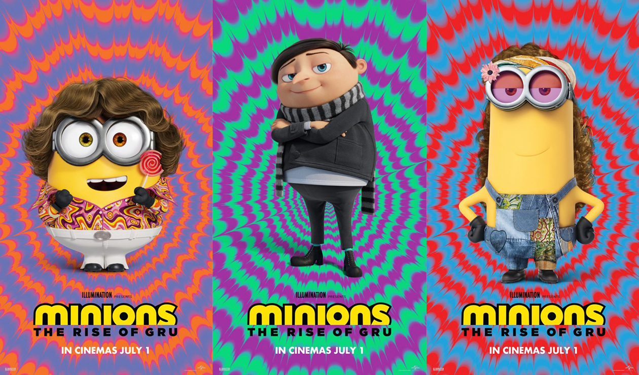 Minions: The Rise of Gru gets a batch of character posters