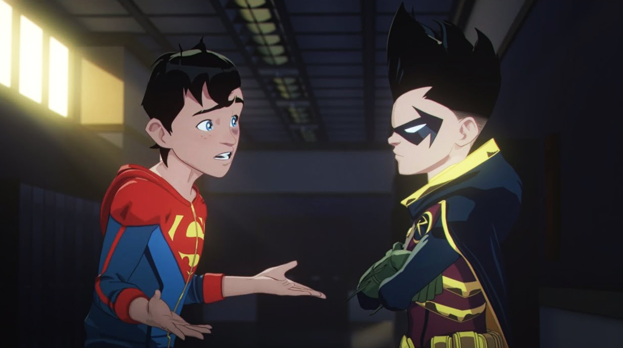 It's Robin v Superboy in trailer for Batman and Superman: Battle of the  Super Sons