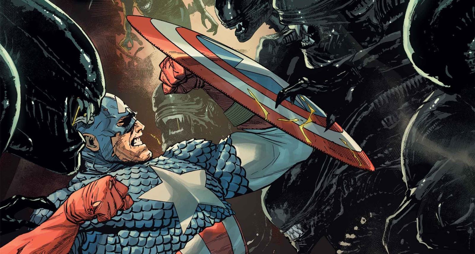 Marvel's Alien vs. Captain America to pit Steve Rogers against the ...