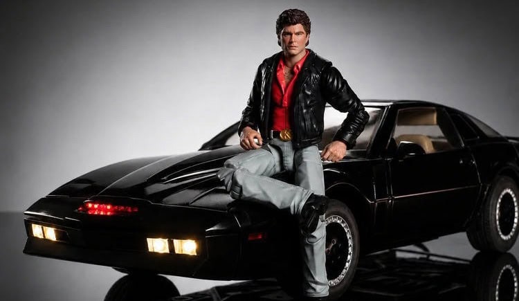 Knight Rider Michael Knight and KITT action figure playset unveiled by ...