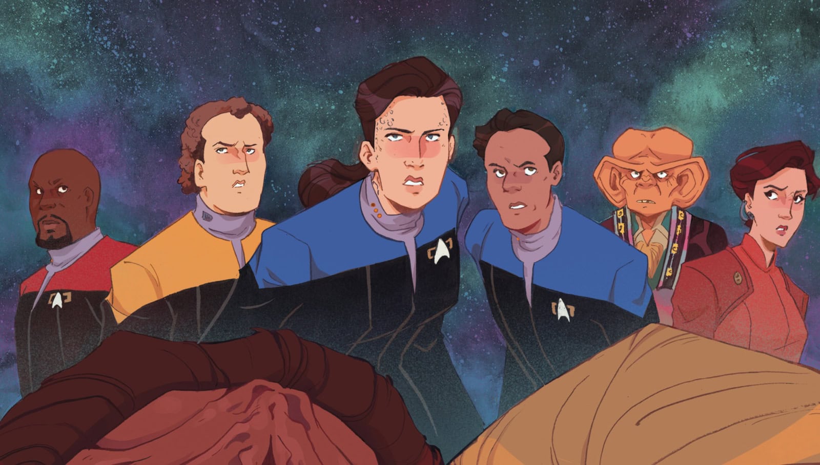 Deep Space 9’s murder mystery continues in Star Trek: Holo-ween II #3 preview