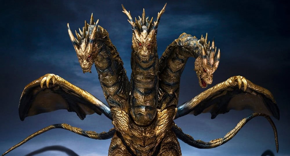Keizer Ghidorah joins the S.H. MonsterArts collection with Godzilla: Final Wars figure