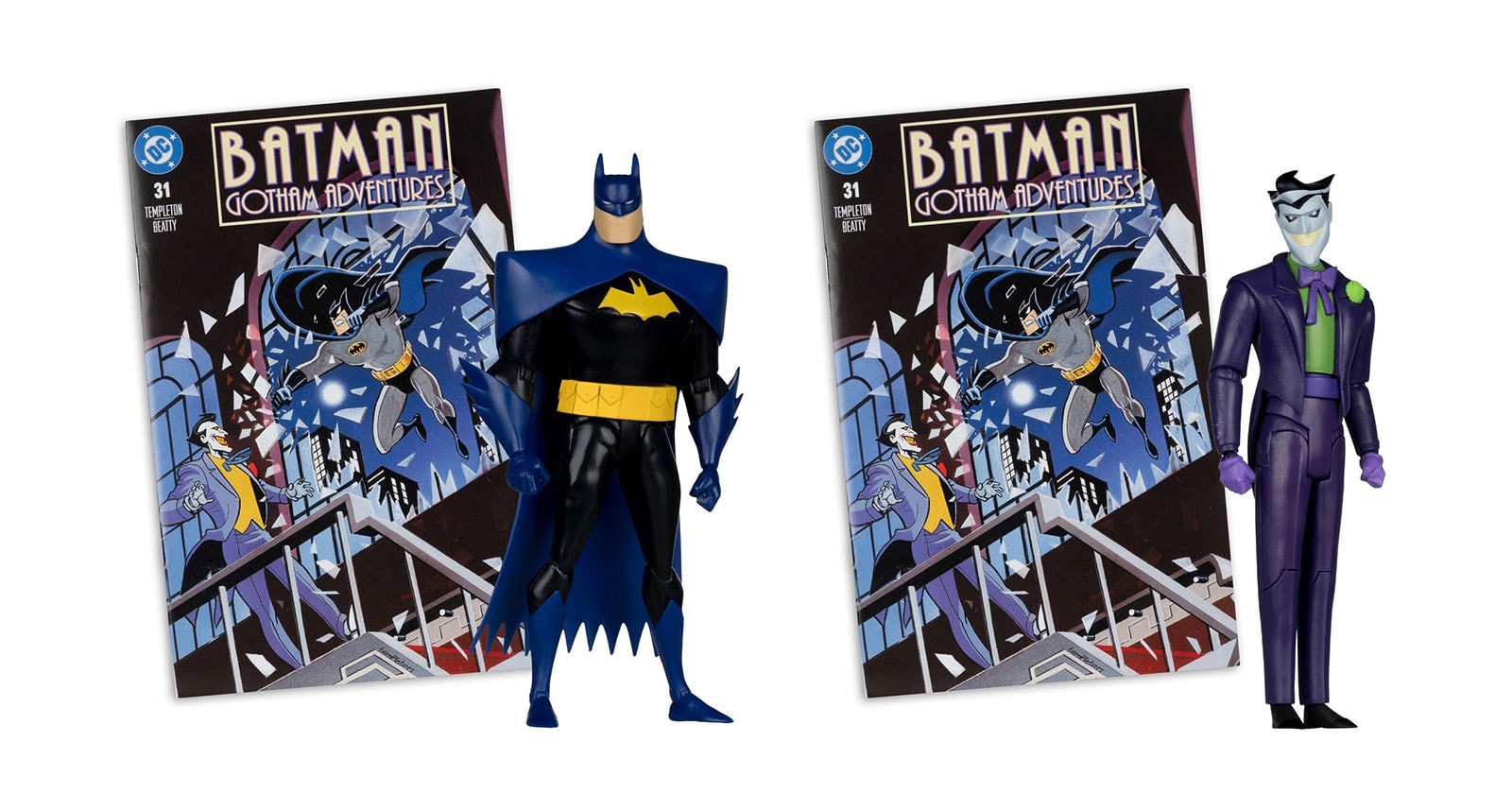 The New Batman Adventures DC Direct Page Punchers action figures unveiled by McFarlane Toys