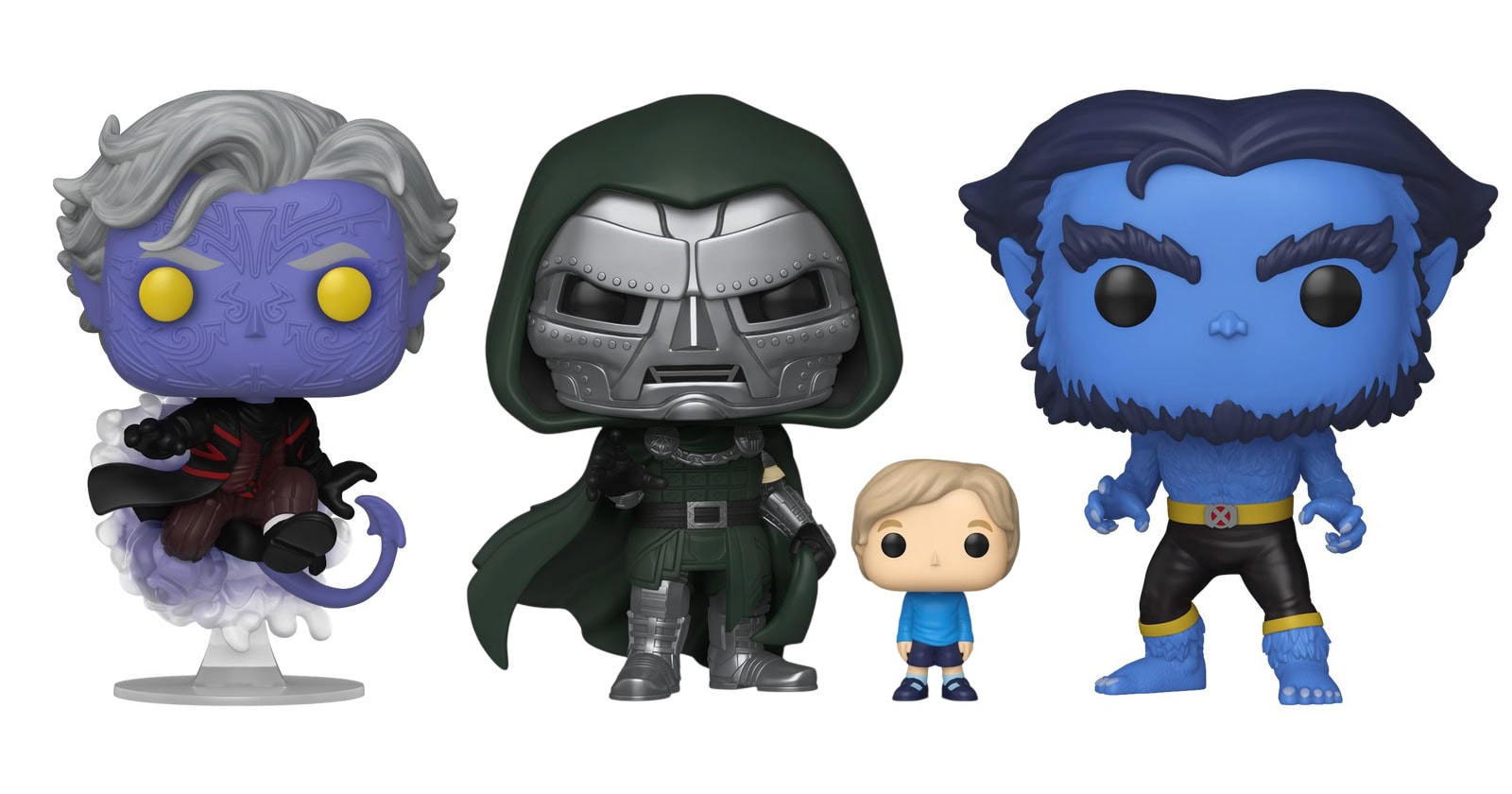 Funko’s Avengers: Doomsday Pop! collection adds Bucky, Beast, Nightcrawler and Doctor Doom with Franklin
